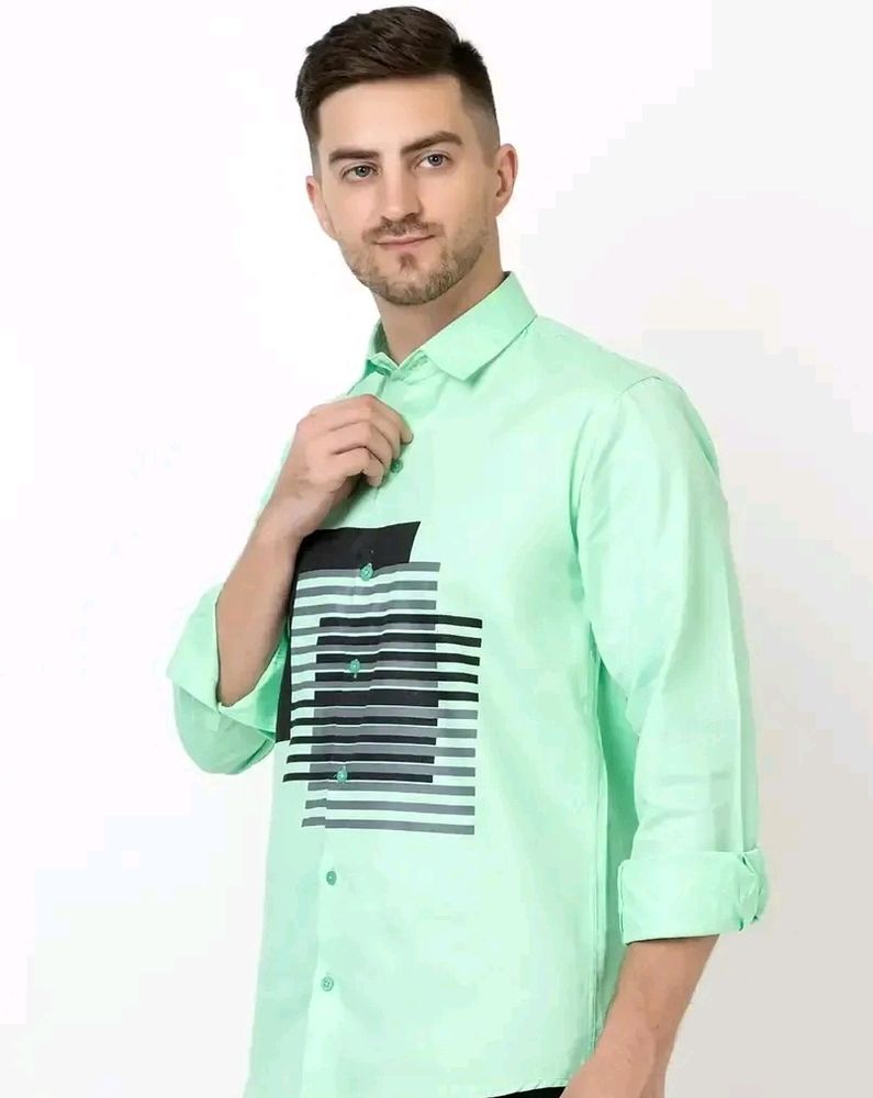 Reliable Cotton Long Sleeves Casual Shirt For Men