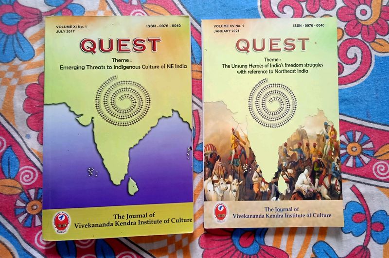 2 Combo Of QUEST two Parts Fiction Books