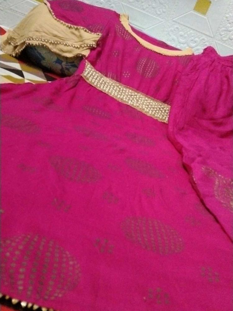 Very Low Price Anarkali Gown With Palazzo 😍