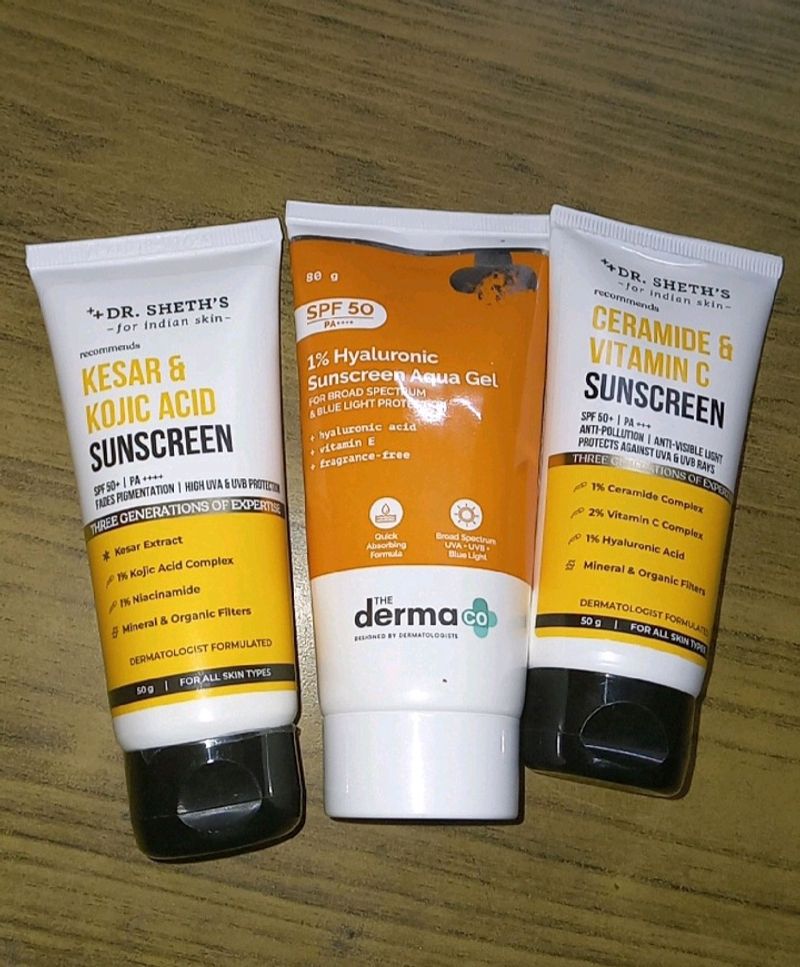 3 Suncream