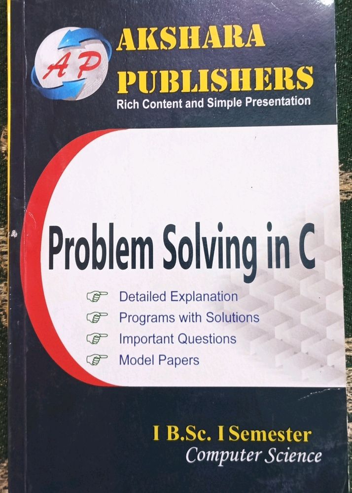 Problem Solving In C Material