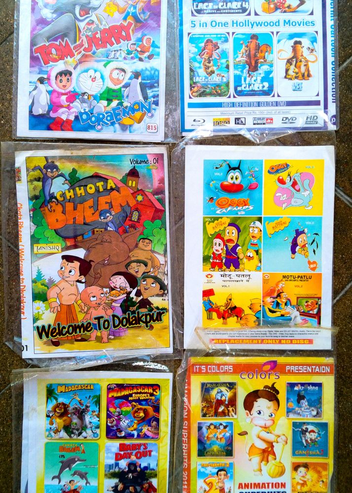 📀3D Cartoon movies   (DVD) Casts.