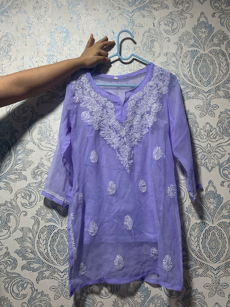 Lakhnavi Kurti With Inner