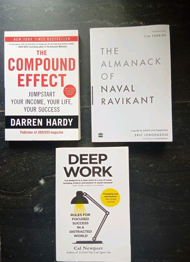 3 Life Changing Self Help Books Combo