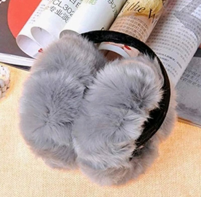 Furry Foldable Winter Earmuffs