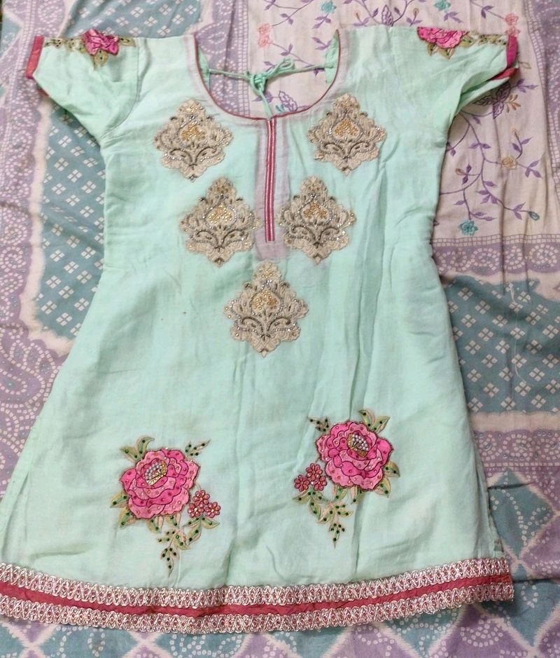 Kurti And Pathaila Palazzo