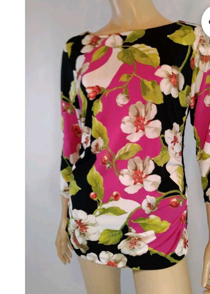 Beautiful Flowers Print Top