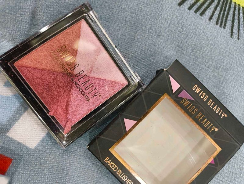 Swiss Beauty Highlights And Blusher