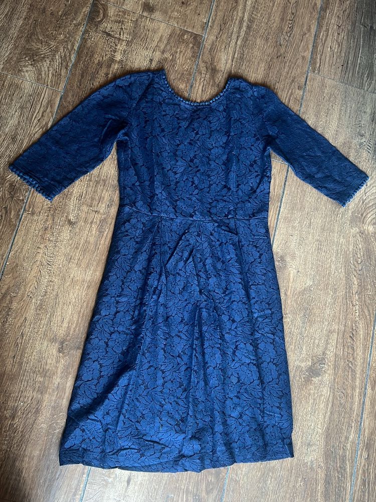 Lace Dress 👗 Dark Blue- Small to Medium