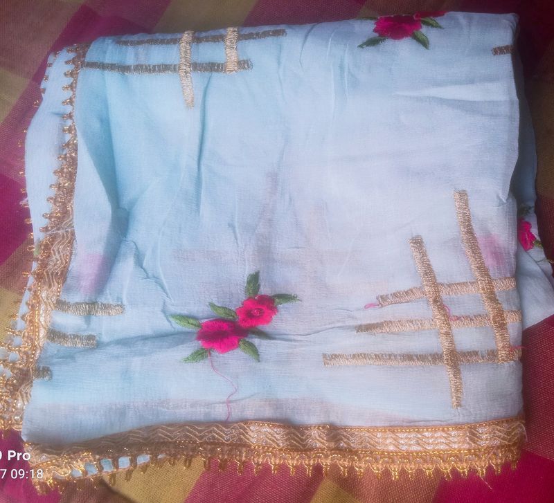 Embroidered Dupatta