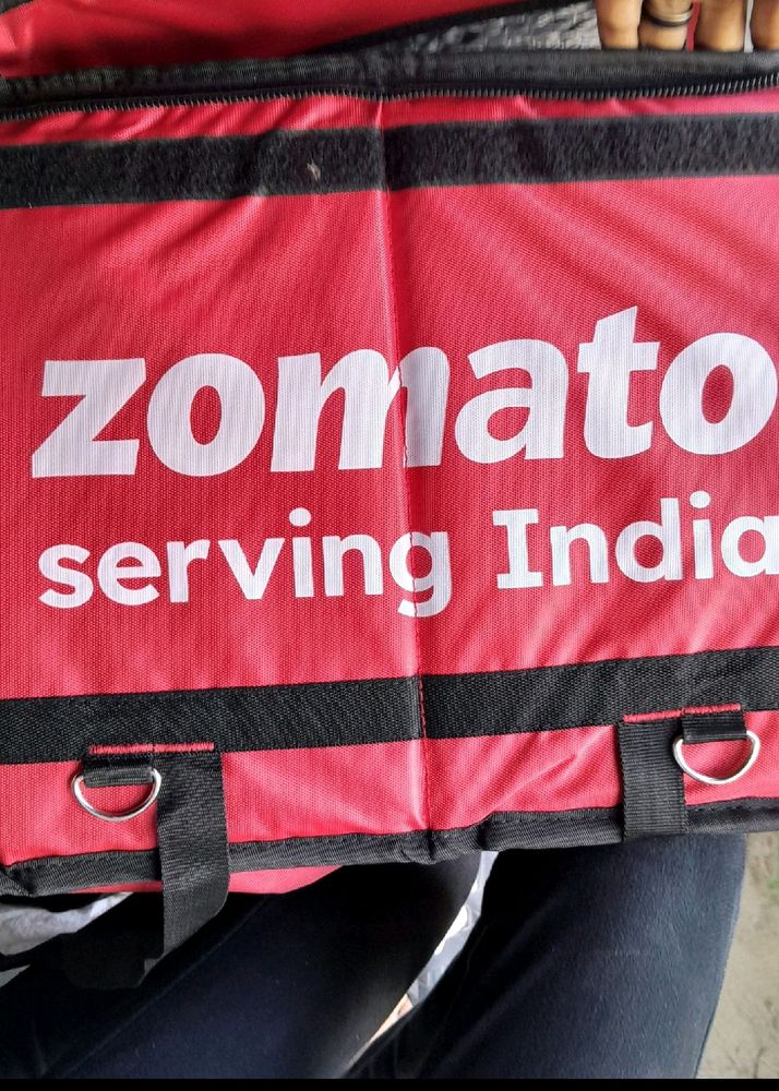 Zomato Bag With 2 Tshirts New Combo