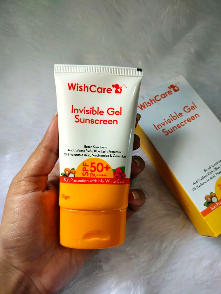 Wishcare Invisible Gel Sunscreen