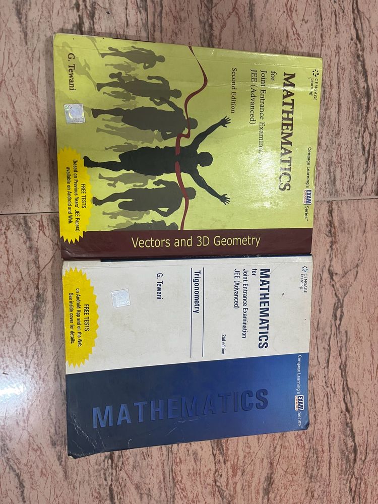 Cengage JEE Advanced Mathematics Books