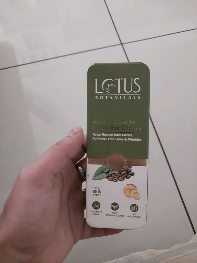 Lotus Under Eye Cream