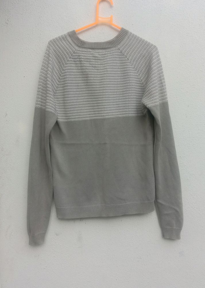 Grey Knitted Sweater