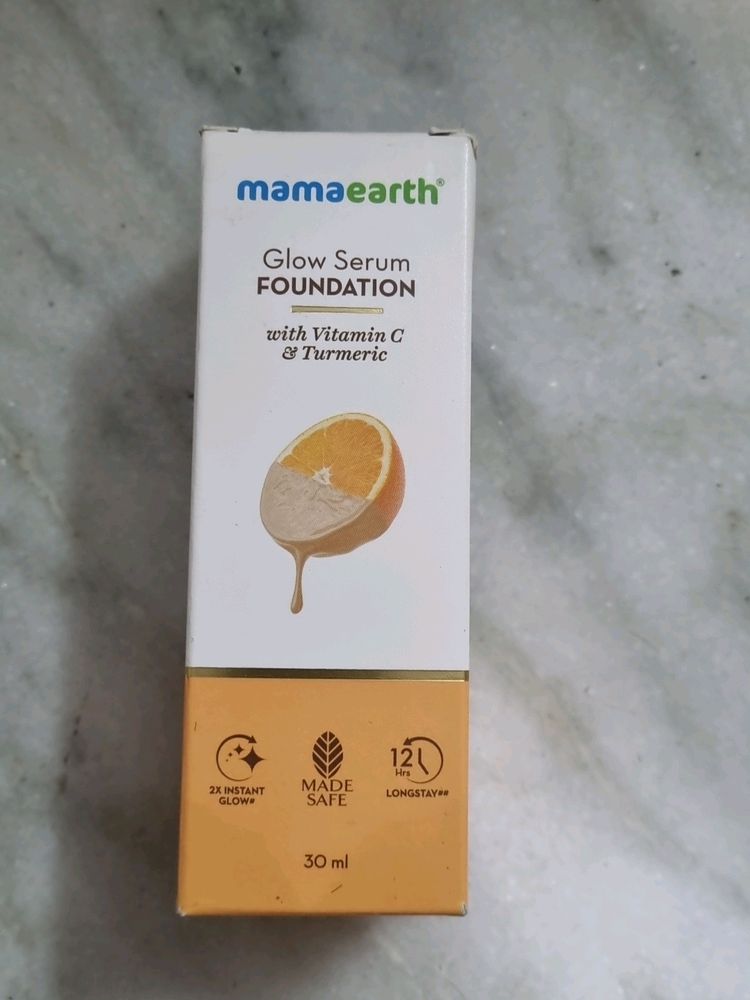 Mamaearth Glow Serum Foundation