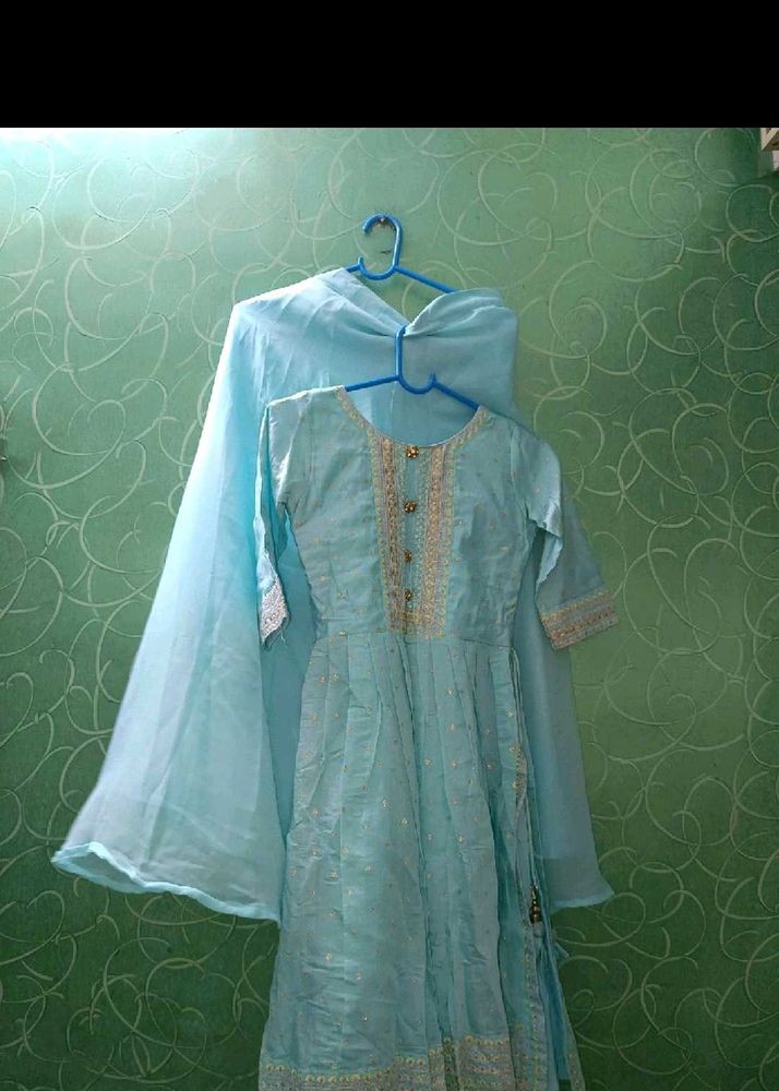 Blue Kurta Set