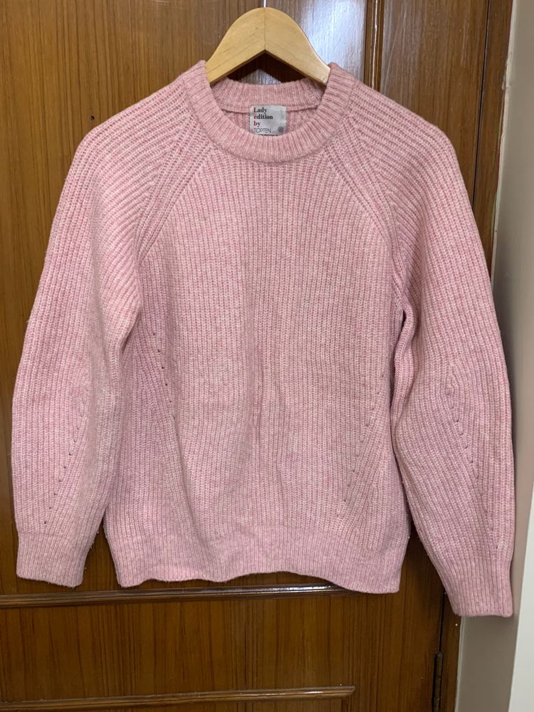 Light Pink Korean Sweater