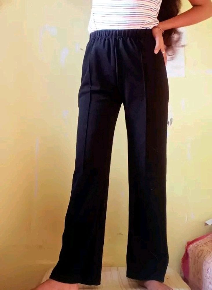 Black Stretchable Trouser