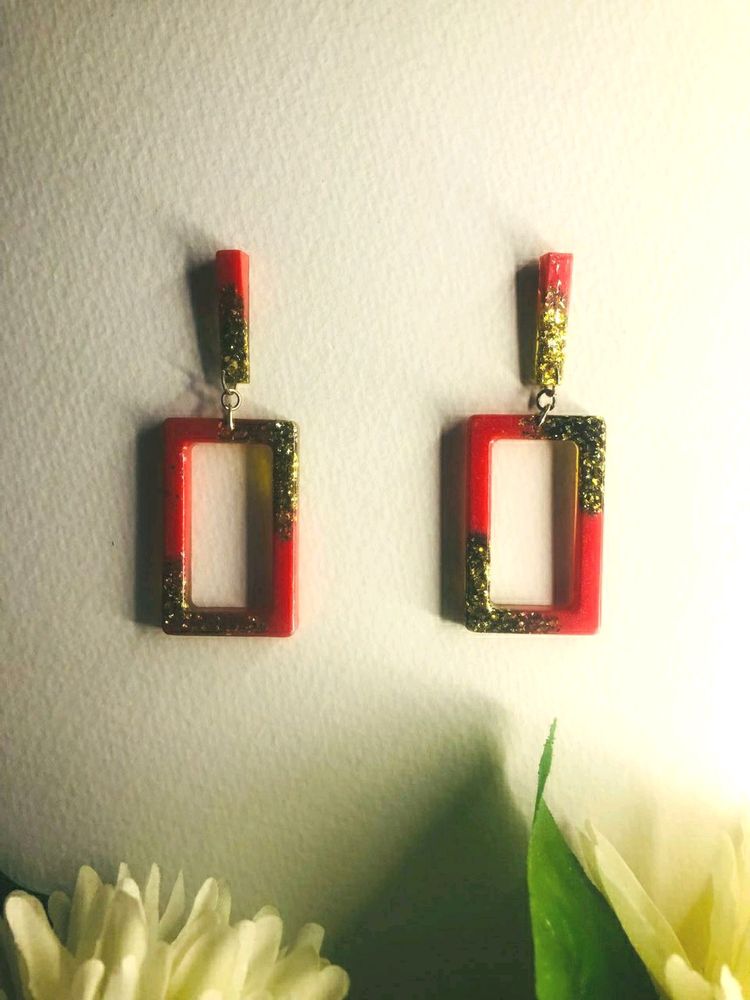 Handmade Resin Earrings