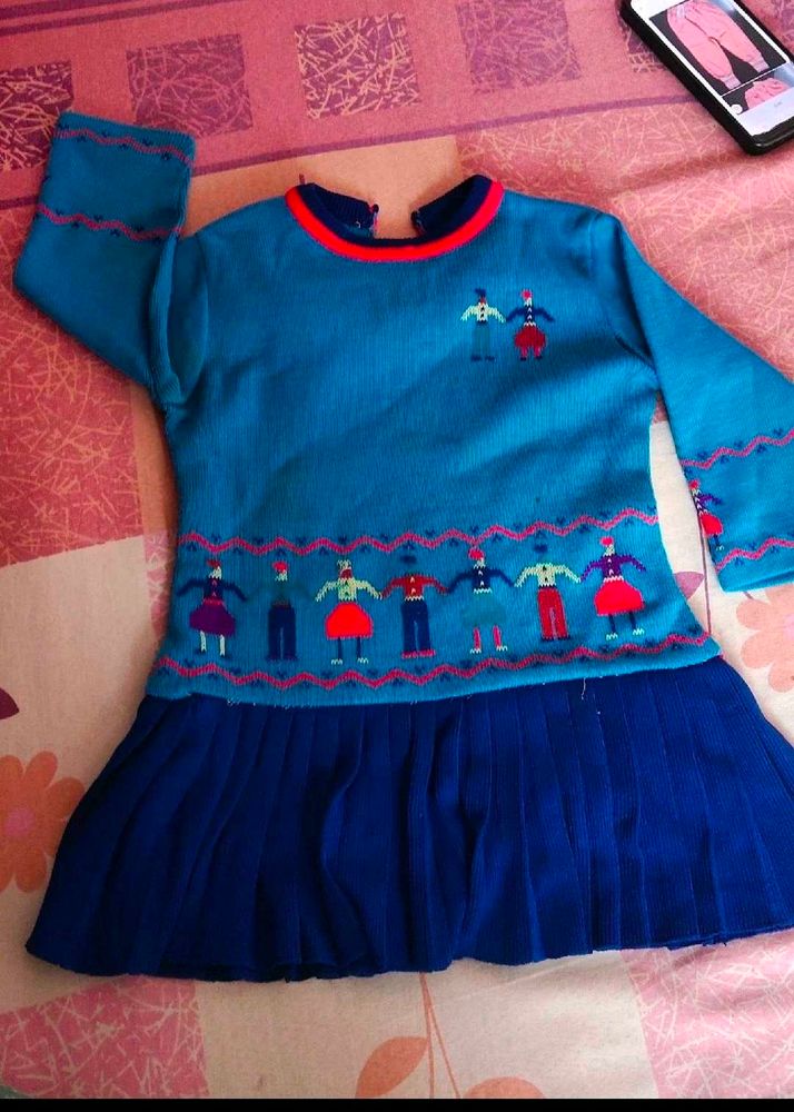 Woolen Frock From Shimla