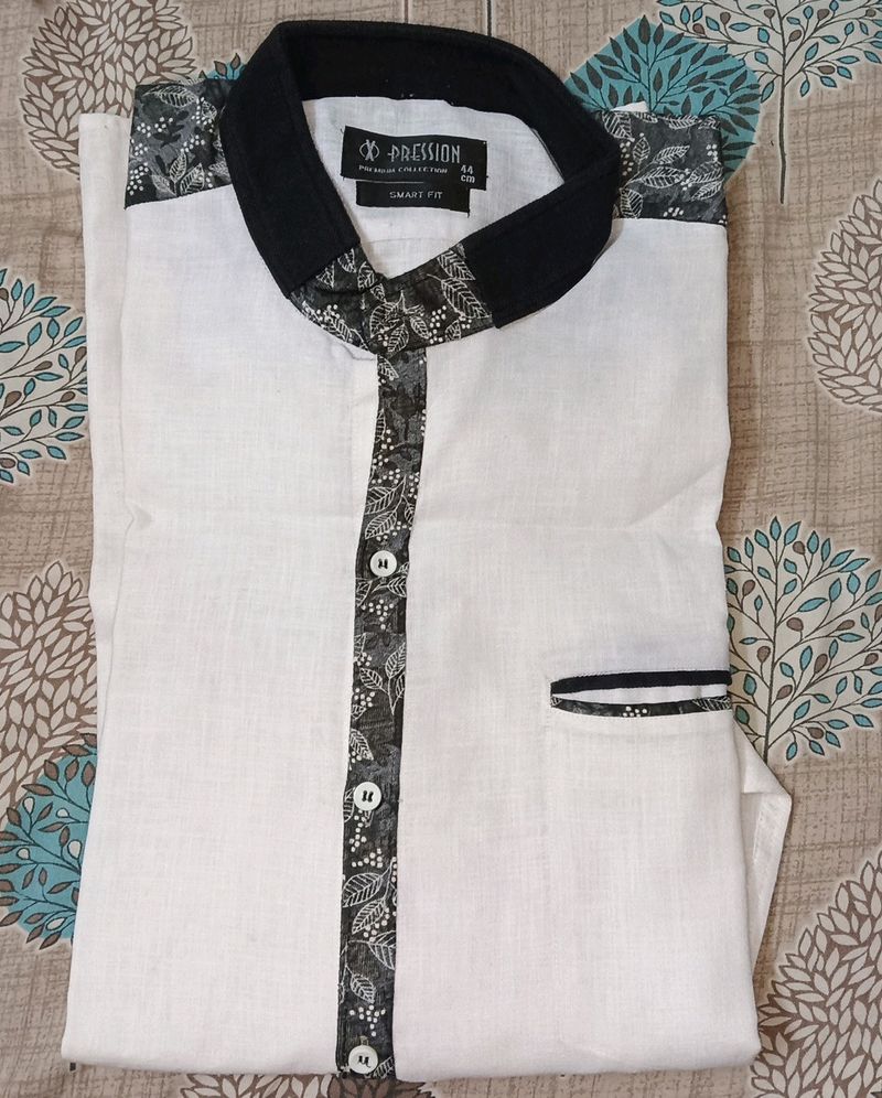 White XxL Shirt For Men