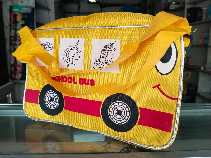 Bus Type Looking Bag For Kids