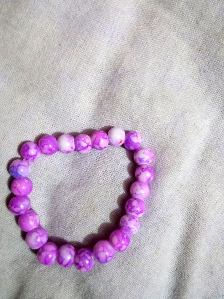 Korean Stone Type Purple  Bracelate