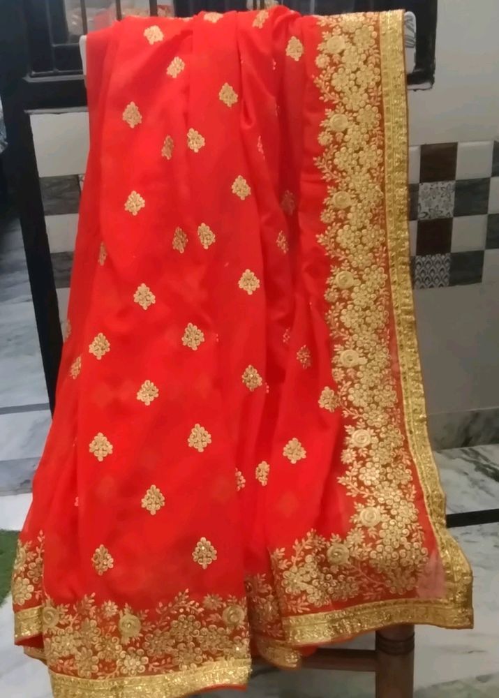 Heavy Saree With Blouse 😍