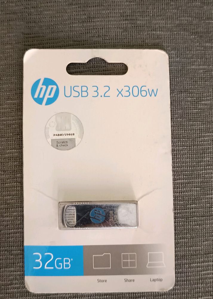 Seal Pack HP 32GB USB 3.2 Pendrive