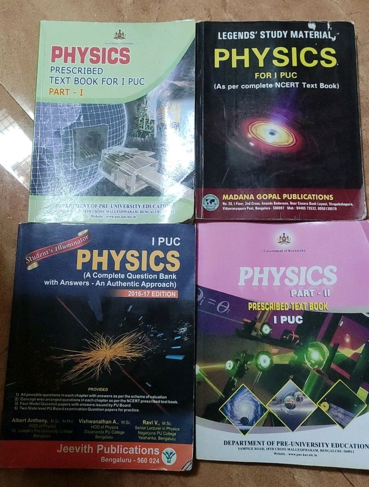 Physics For I PUC