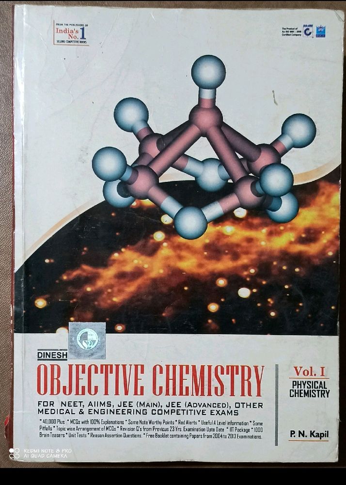 Objective Chemistry Vol. I, II, III