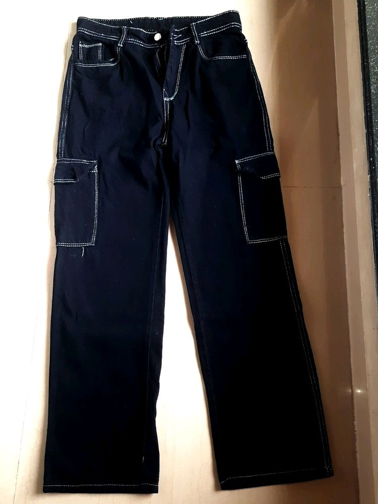 Black new Cargo jeans