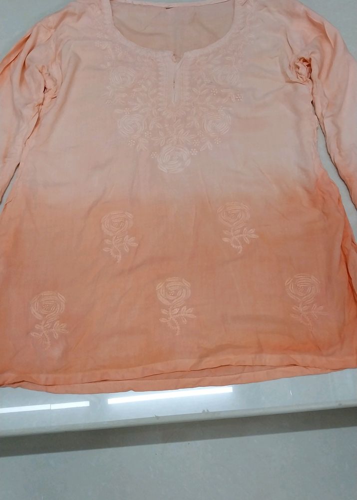 Short  Cotton Lakhani  Kurti