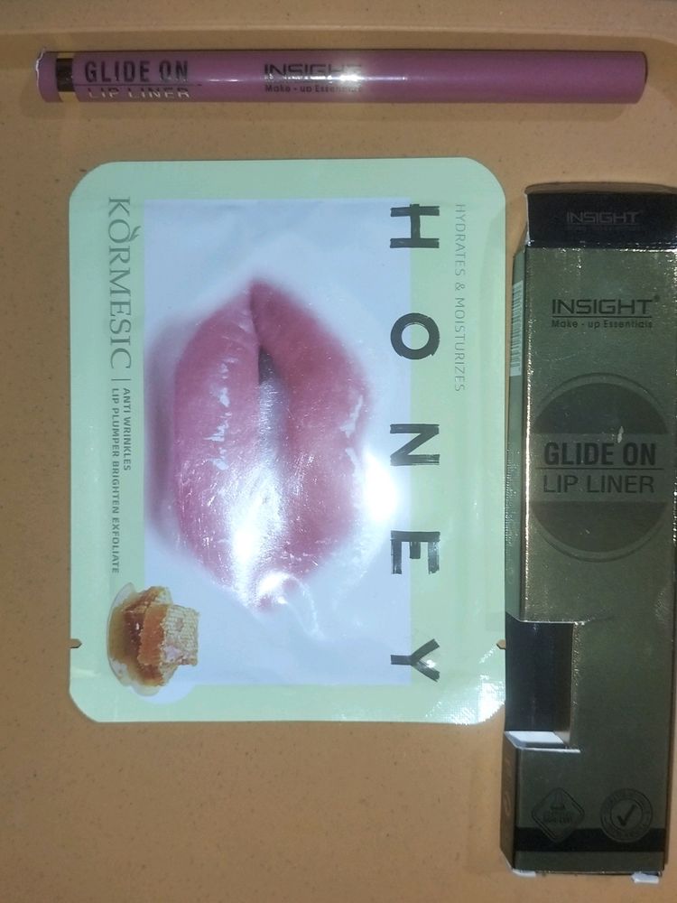 Honey 🍯 Lip Mask And Lipliner