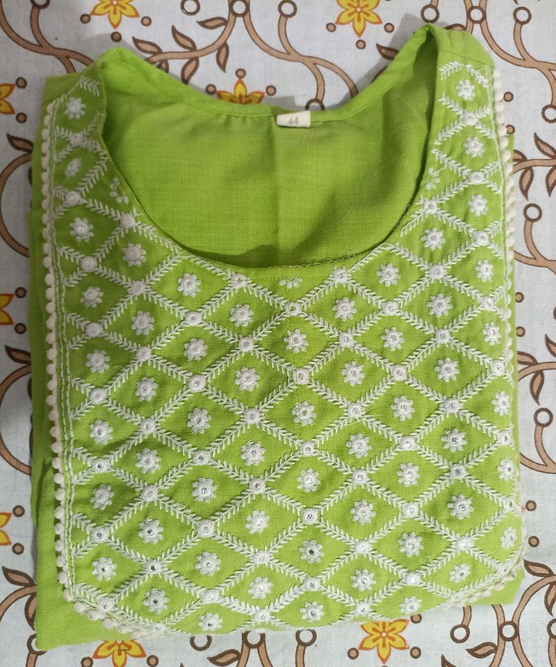 Beautiful Green 4xl Kurta