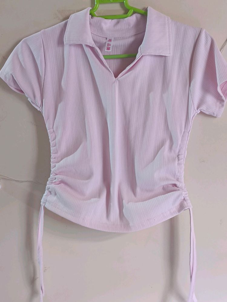 Polo Pink Tshirt