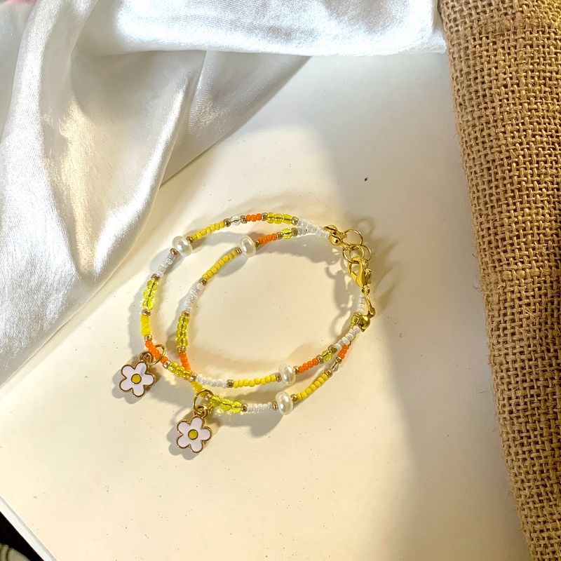 Yellow bracelet