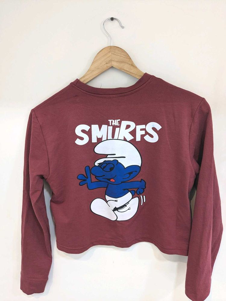 Smurfs Crop Top