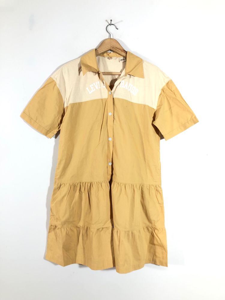 Beige Casual Dress(Women’s)