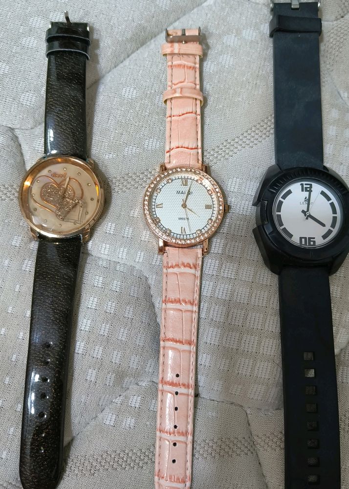 Combo Of 3 Watches