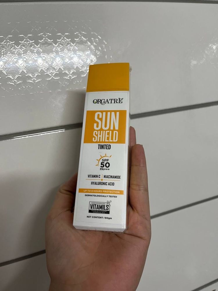 Orgatre Sunscreen - SPF 50 Tinted PA+++ Sun Shield