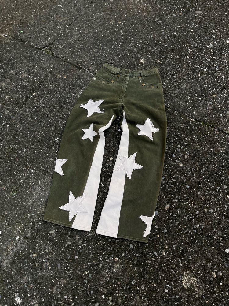 CUSTOMISED BAGGY STAR DENIM