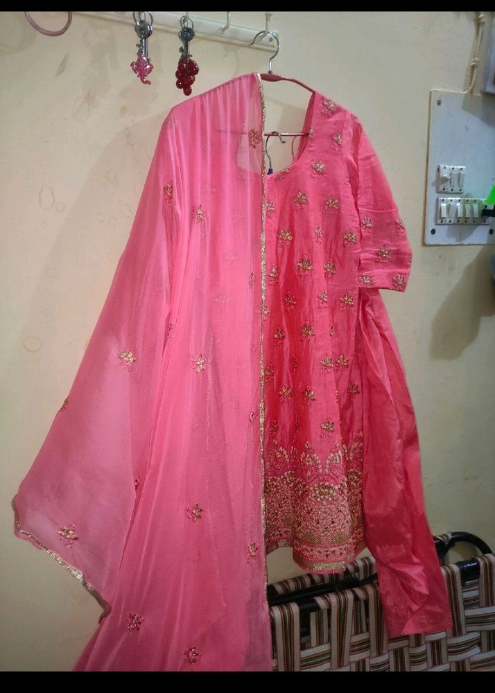 Pink Kurta Set