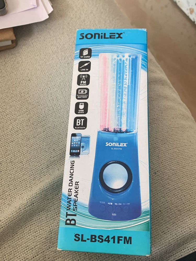 Beand New Sonilex BT Water Dancing Speaker