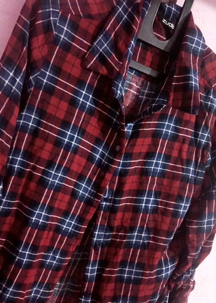 ZUDIO CHECK SHIRT🖤