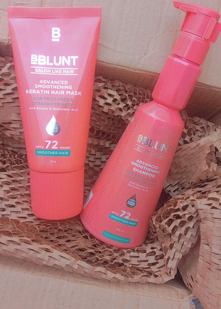 Bblunt Hair Mask + Shampooo