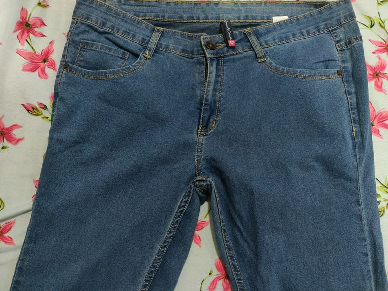 Skin fit Blue Denim Jeans Pant