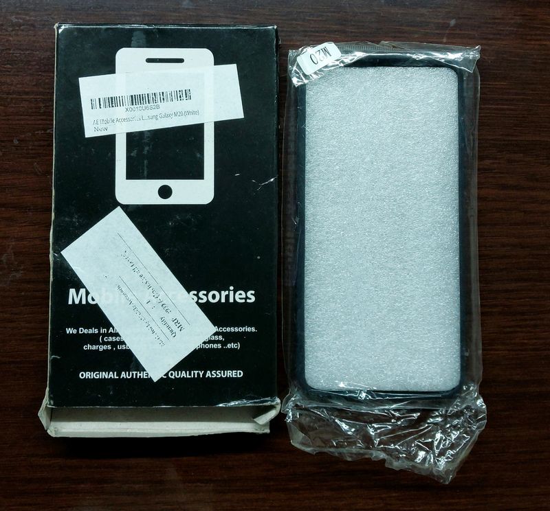 Samsung Galaxy M20 Cover.