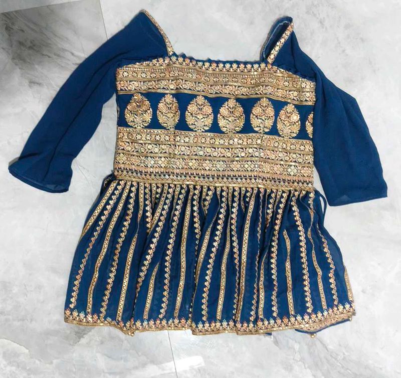 Dark Blue Sharara